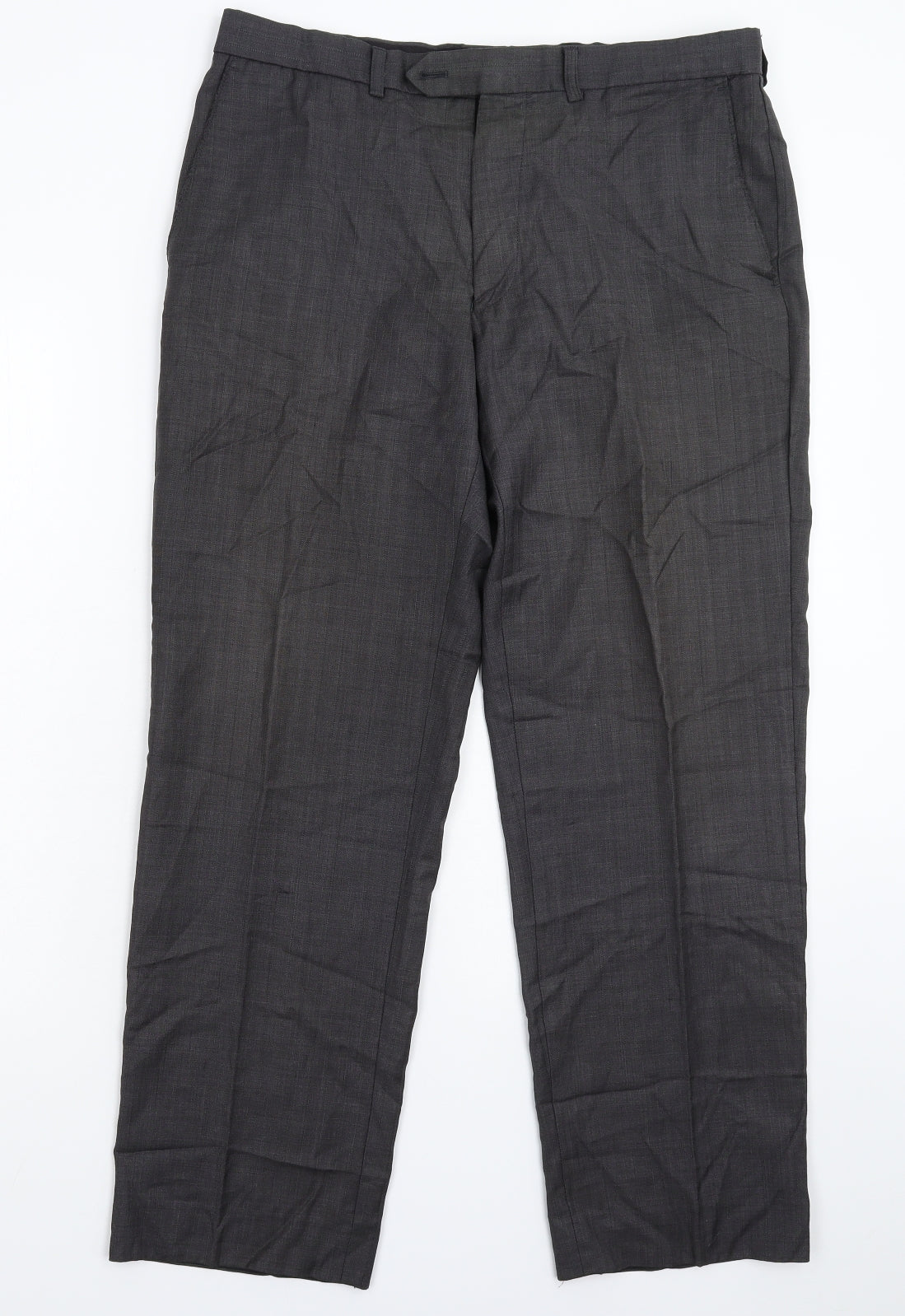 Marks and Spencer Mens Red   Dress Pants Trousers Size 34 L29 in