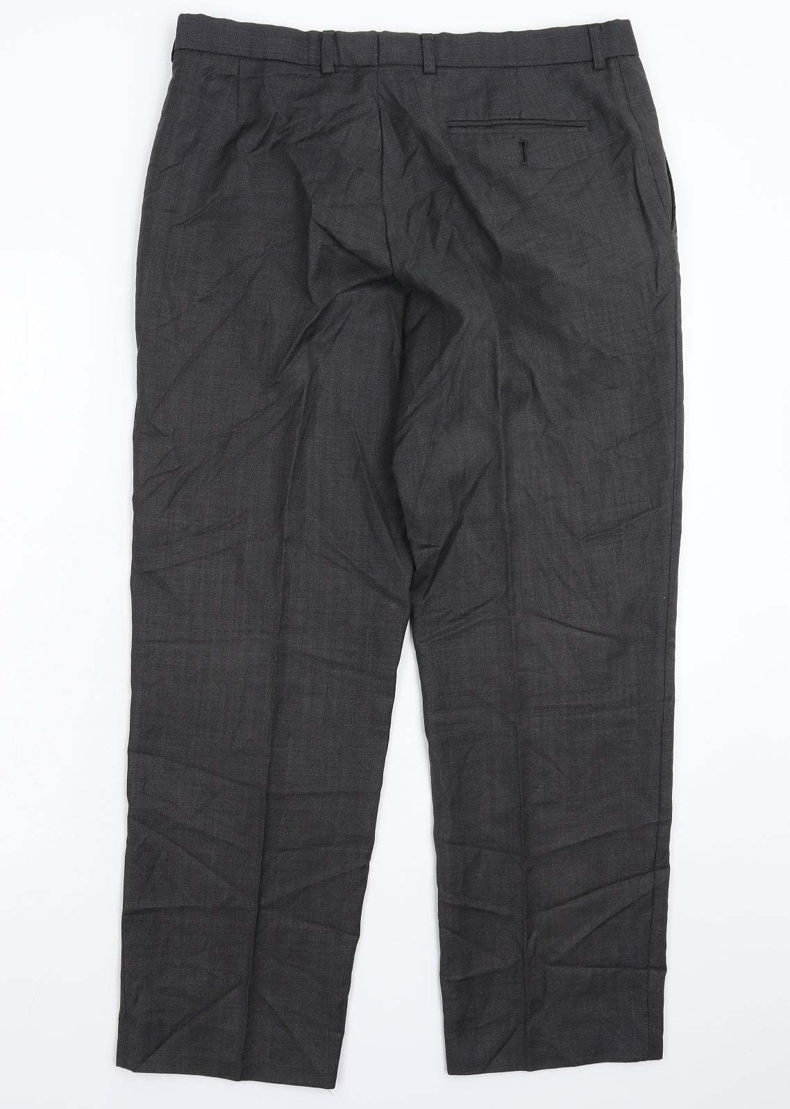 Marks and Spencer Mens Red   Dress Pants Trousers Size 34 L29 in