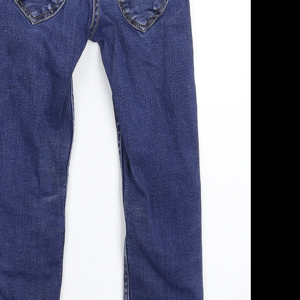 Lily & Dan Girls Blue  Denim Skinny Jeans Size 5 Years