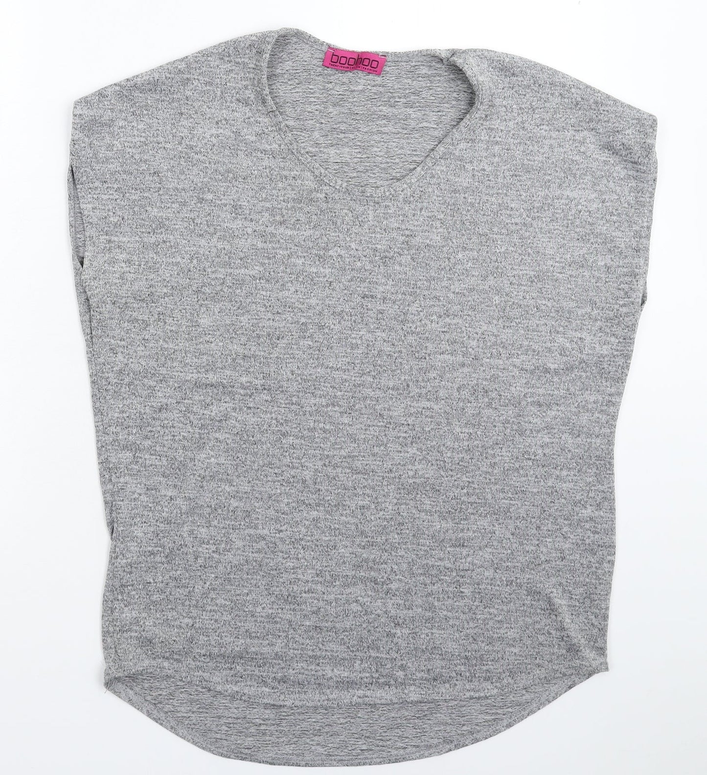 Boohoo Womens Grey   Basic Tank Size L