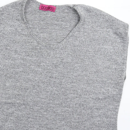 Boohoo Womens Grey   Basic Tank Size L