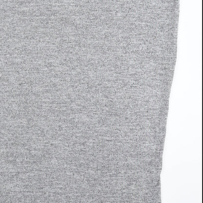 Boohoo Womens Grey   Basic Tank Size L