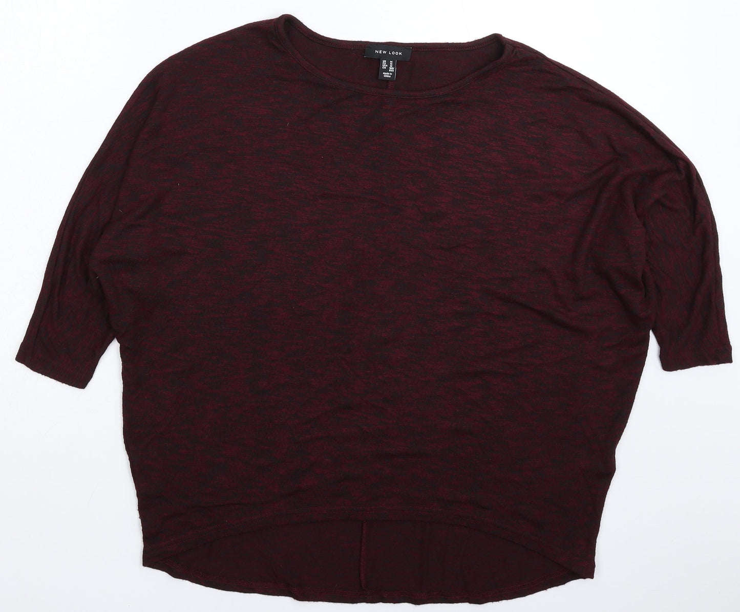 Womens UK Size M New Look Brown Pullover Jumper