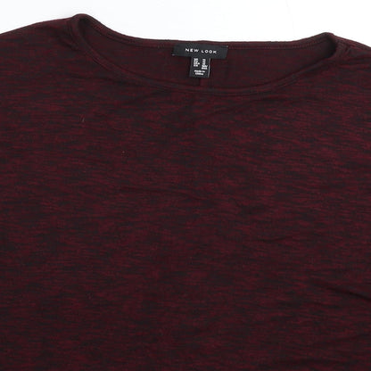 Womens UK Size M New Look Brown Pullover Jumper