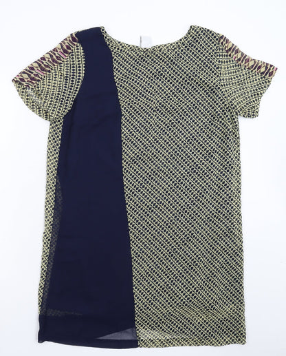 VERO MODA Womens Multicoloured Geometric  Mini  Size L