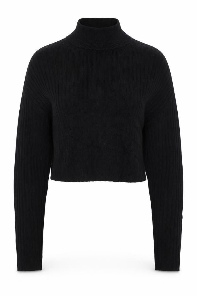 Womens UK Size 12 Topshop Black Pullover Jumper