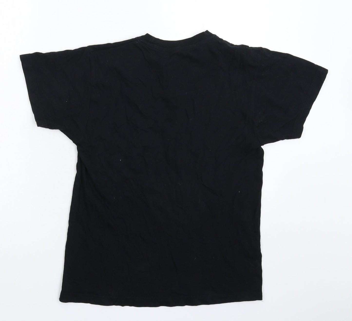 Womens UK Size S Roly Black Basic T-Shirt