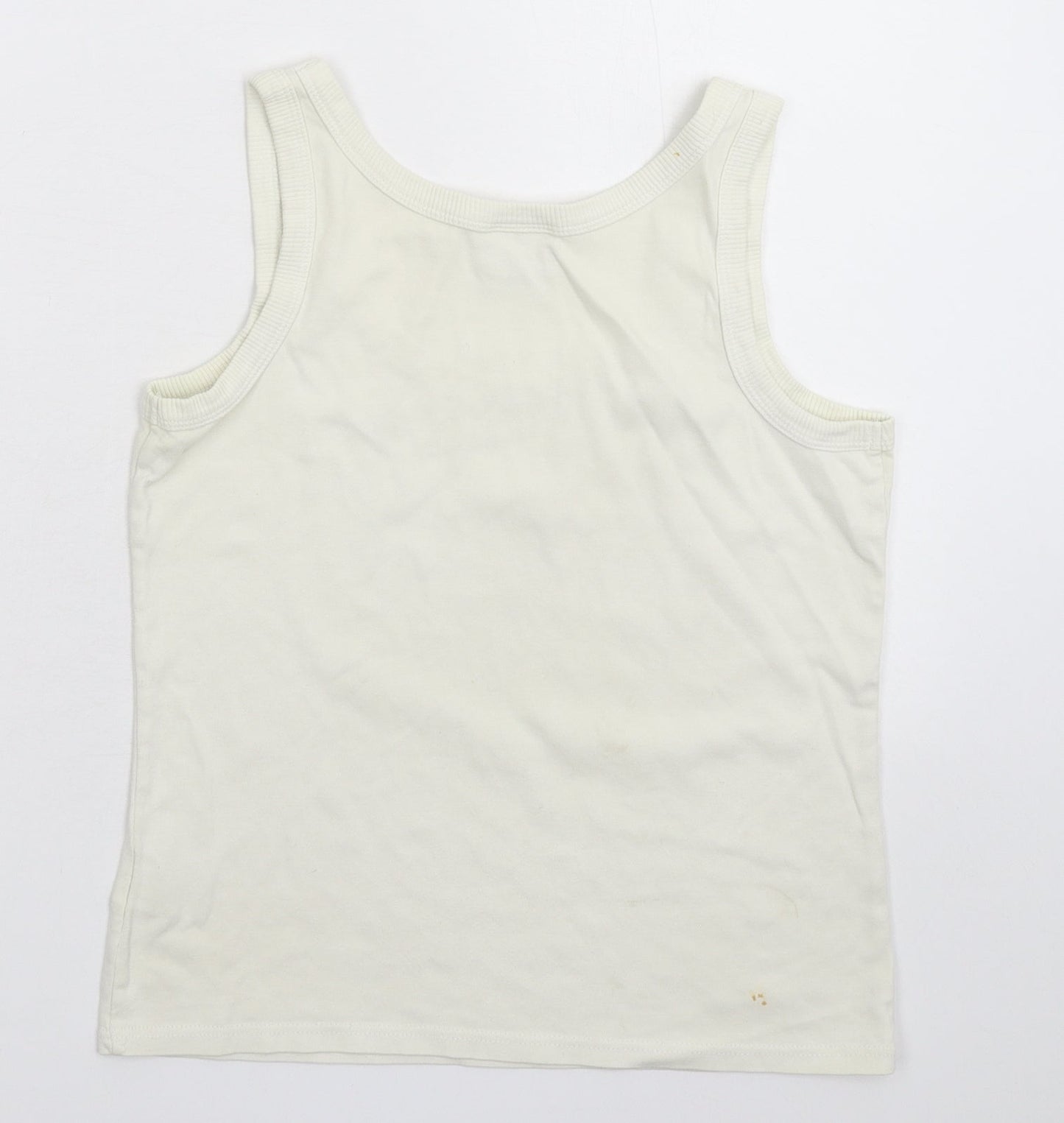 Womens UK Size 14 NEXT White Basic Tank