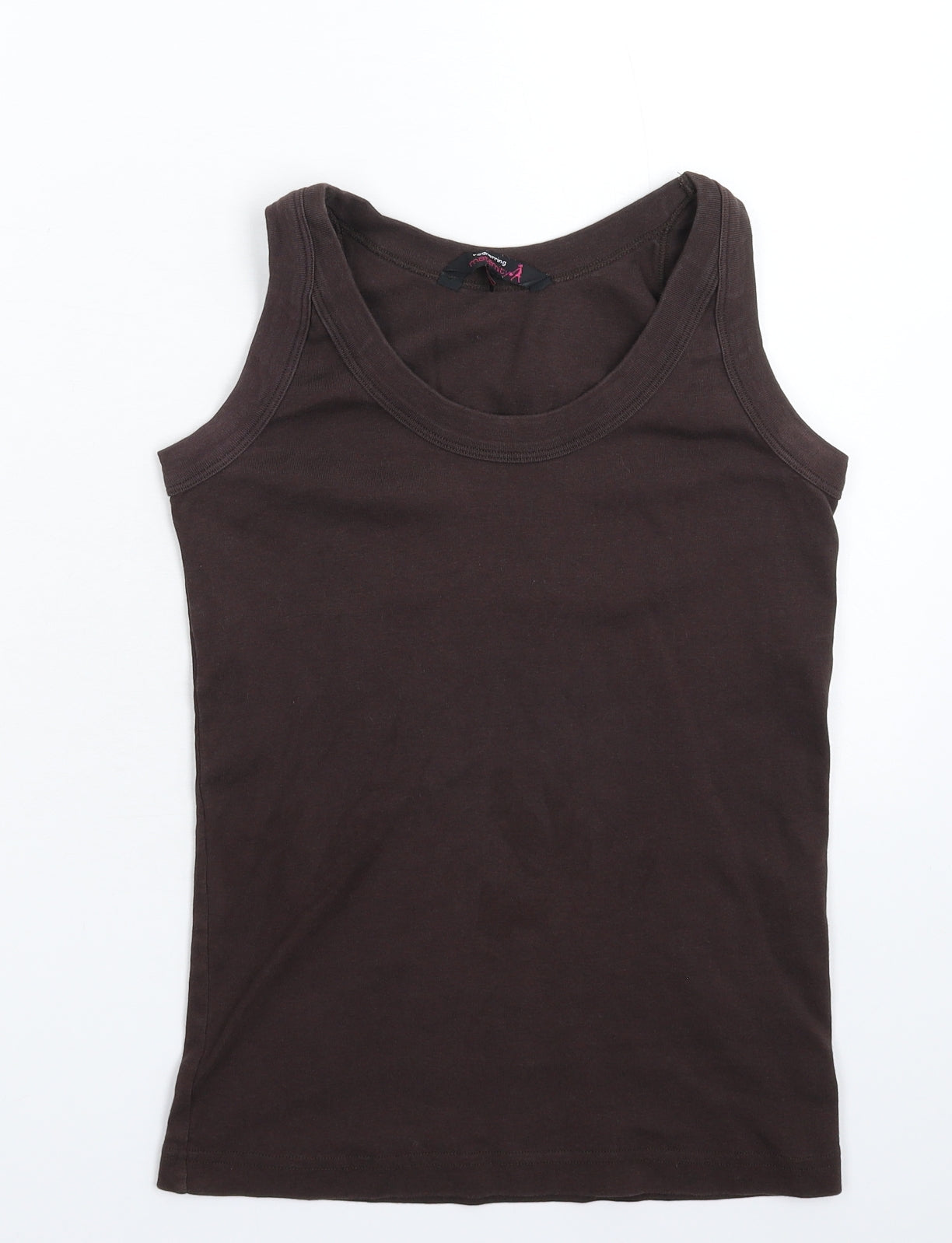 Womens UK Size 12 Red Herring Grey Basic Tank