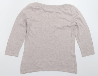 Womens UK Size 10 NEXT Grey Pullover Jumper