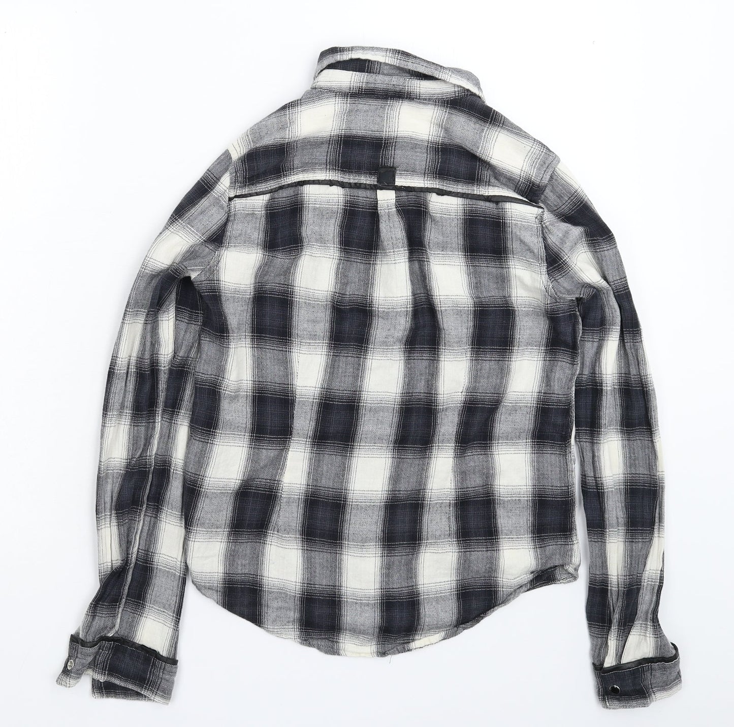 Dorothy Perkins Womens Multicoloured Check  Basic Button-Up Size 10