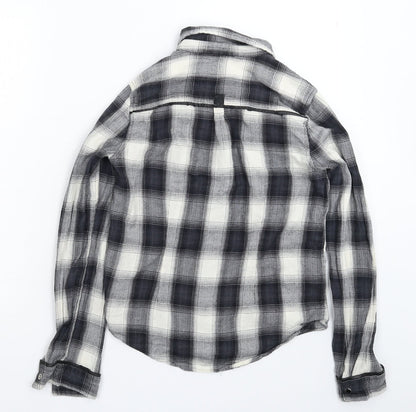 Dorothy Perkins Womens Multicoloured Check  Basic Button-Up Size 10