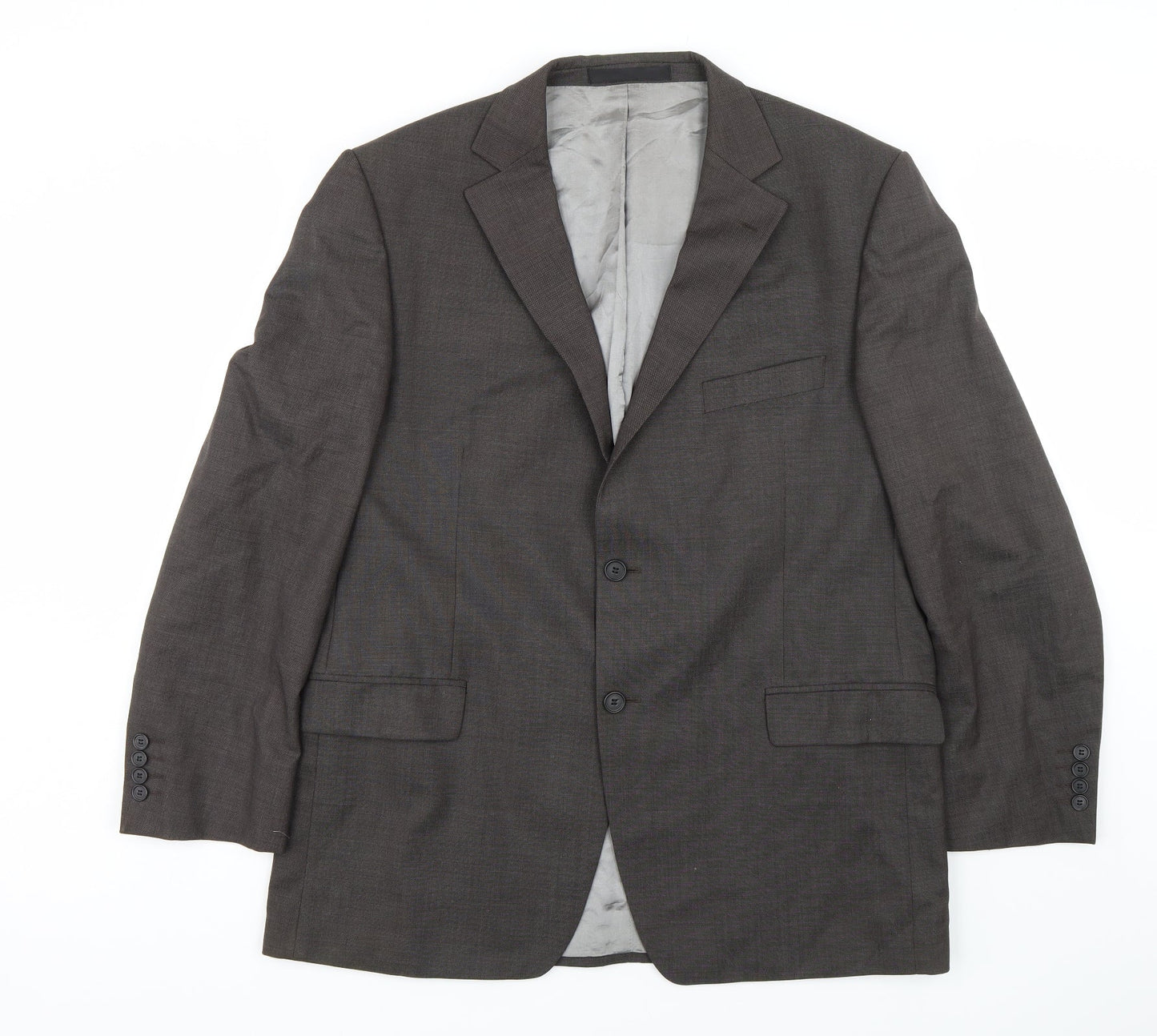 Mens UK Size 38 M&S Regular Grey Suit Jacket