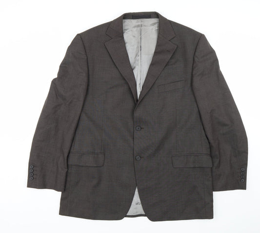 Mens UK Size 38 M&S Regular Grey Suit Jacket
