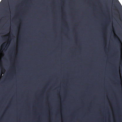 Mens UK Size 42 Burton Regular Blue Suit Jacket