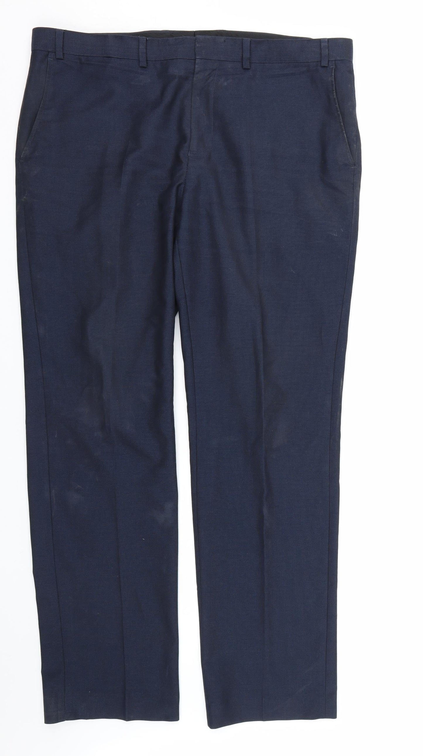 Burton Mens Blue   Dress Pants Trousers Size 38 L31 in