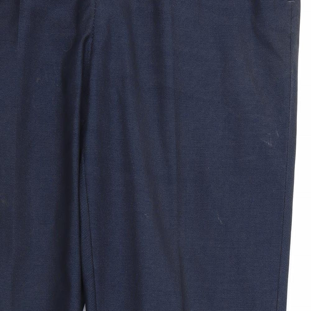 Burton Mens Blue   Dress Pants Trousers Size 38 L31 in