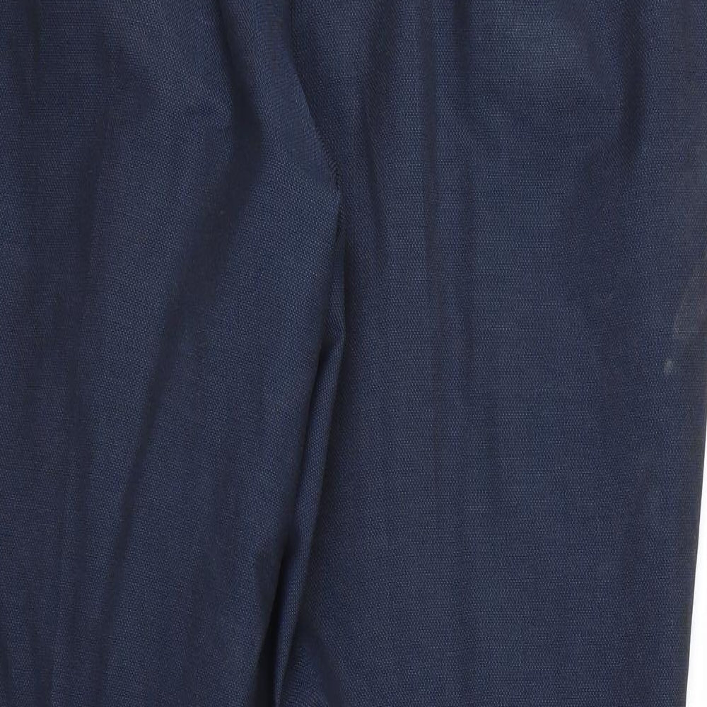 Burton Mens Blue   Dress Pants Trousers Size 38 L31 in