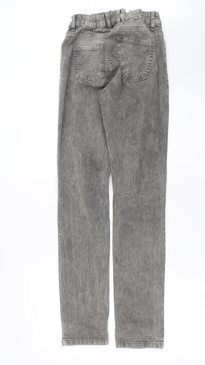 ESMARA Womens Grey  Denim Skinny Jeans Size 10 L33 in