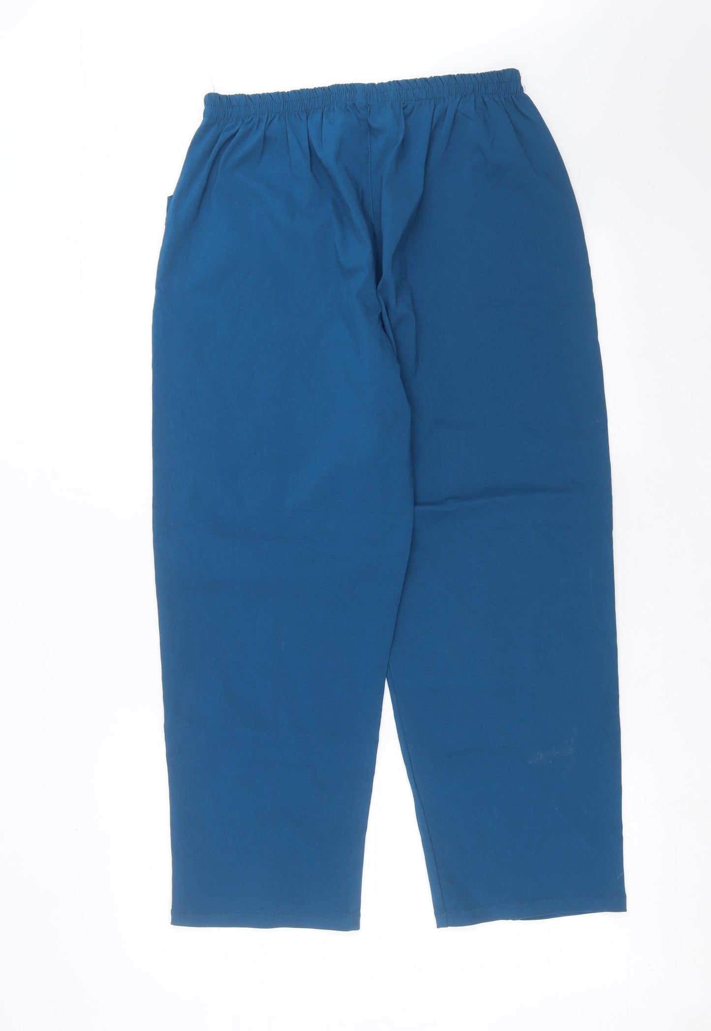 Womens UK Size 30 in Preworn Regular Fit  Blue Trousers
