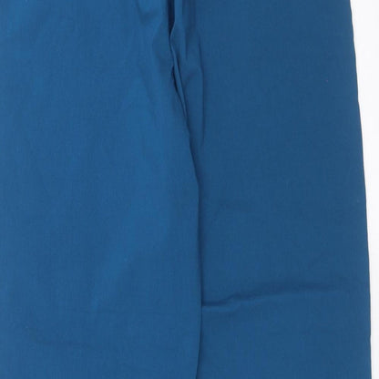 Womens UK Size 30 in Preworn Regular Fit  Blue Trousers