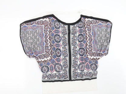 Womens UK Size L Oasis Multicoloured Pullover Jumper