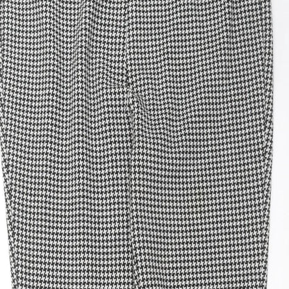 Womens UK Size 10 Marks and Spencer Extra-Slim Fit Carrot Black Trousers