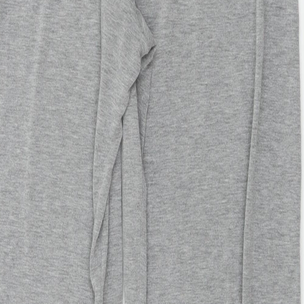 Womens UK Size 8 Topshop Regular Fit  Grey Trousers
