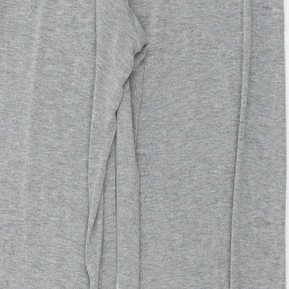 Womens UK Size 8 Topshop Regular Fit  Grey Trousers