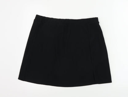 ASOS  Womens Black   A-Line Skirt Size 8