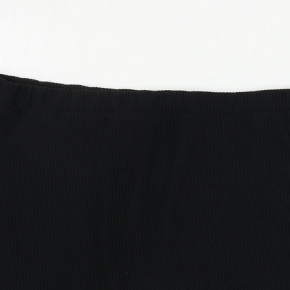 ASOS  Womens Black   A-Line Skirt Size 8