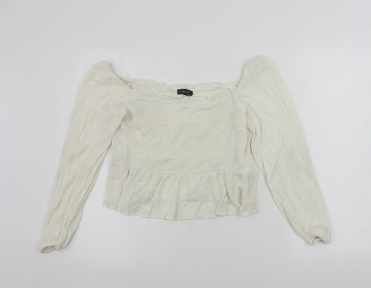 Primark  Womens Ivory   Basic Blouse Size 16