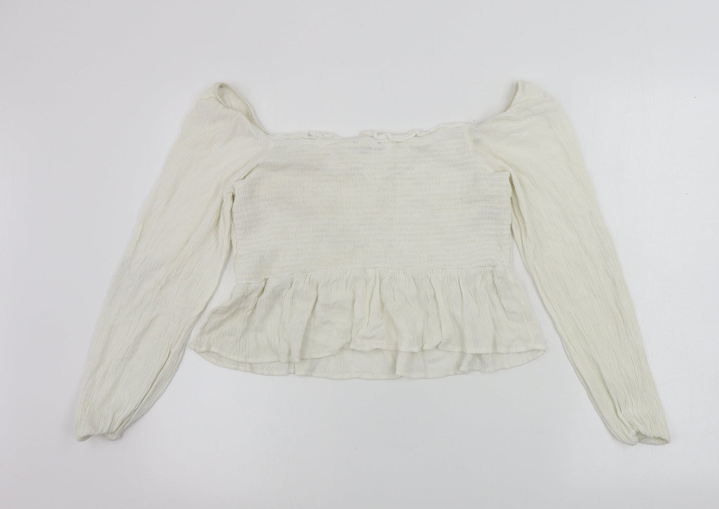 Primark  Womens Ivory   Basic Blouse Size 16