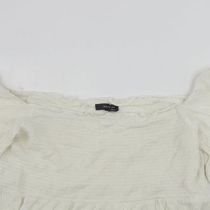 Primark  Womens Ivory   Basic Blouse Size 16
