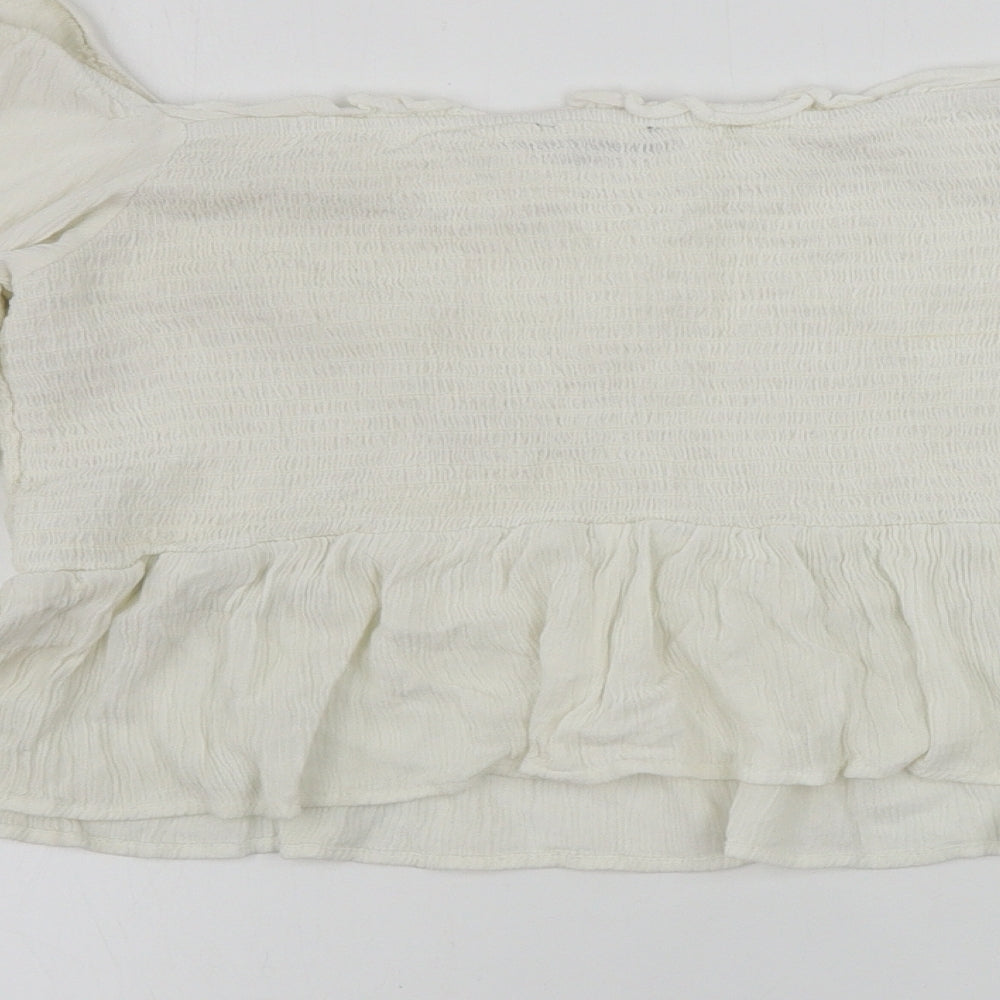 Primark  Womens Ivory   Basic Blouse Size 16