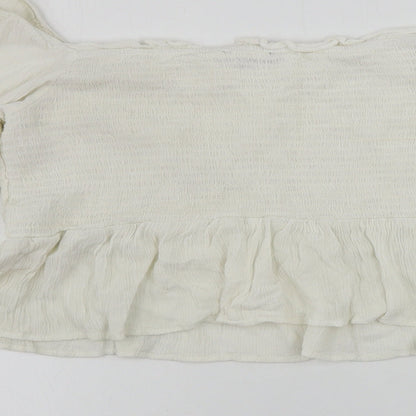 Primark  Womens Ivory   Basic Blouse Size 16