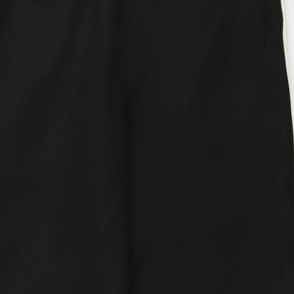 Womens UK Size 8 ASOS Regular Fit  Black Trousers