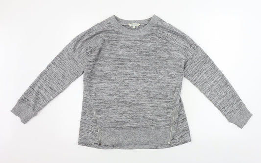 Womens UK Size 12 Peacocks Grey Pullover Jumper
