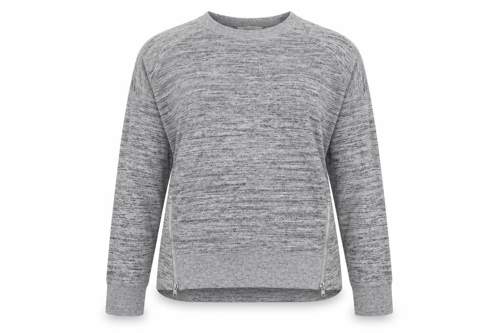 Womens UK Size 12 Peacocks Grey Pullover Jumper