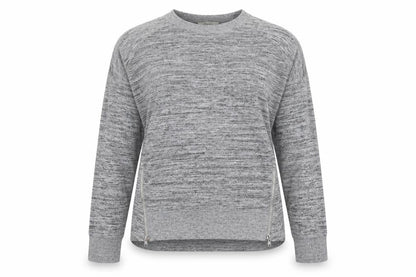 Womens UK Size 12 Peacocks Grey Pullover Jumper