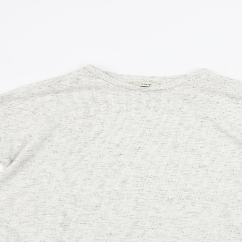 George  Womens Ivory   Pullover Jumper Size M