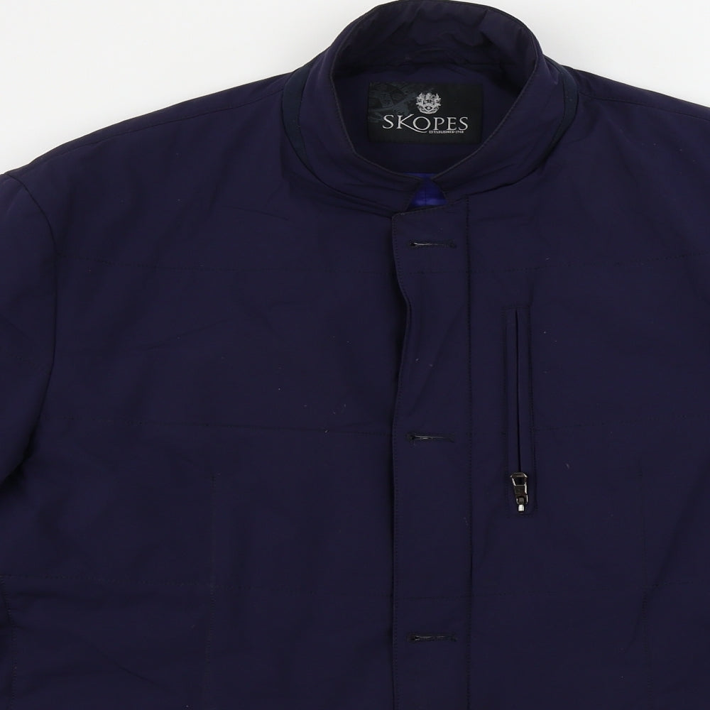 Skopes Womens Blue   Jacket Coat Size L