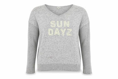 Womens UK Size XS river island Grey Pullover Jumper