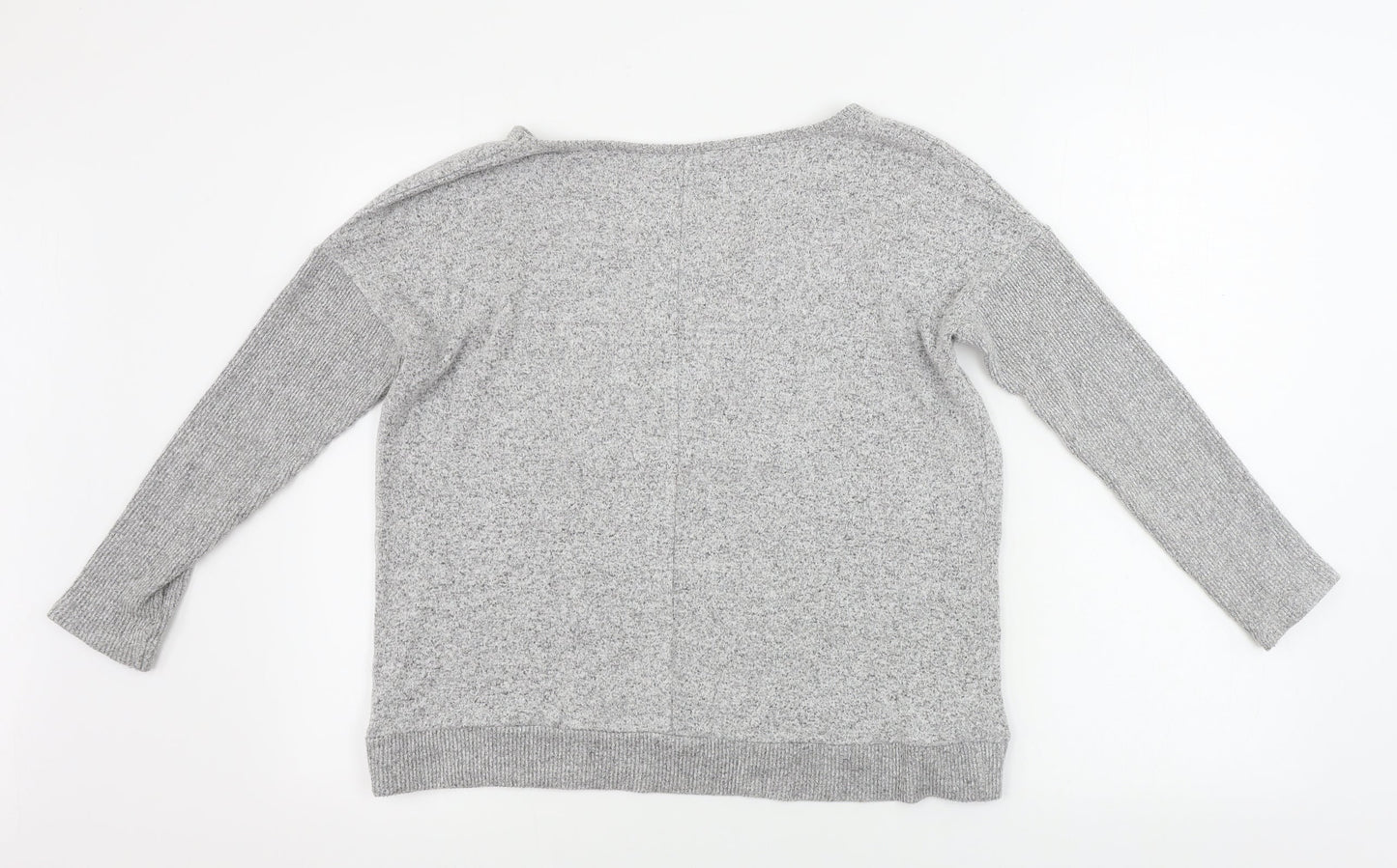 Womens UK Size XS river island Grey Pullover Jumper