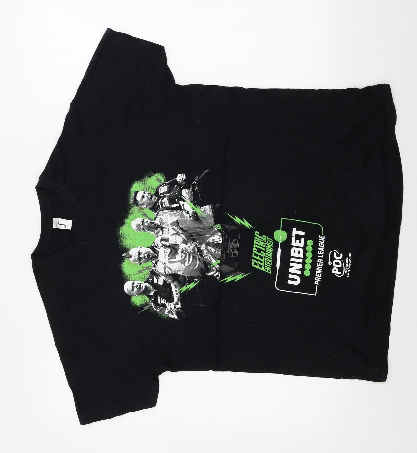 Regent Mens Black    T-Shirt Size S