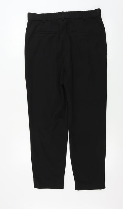 Womens UK Size 32 in Preworn Regular Fit  Black Trousers