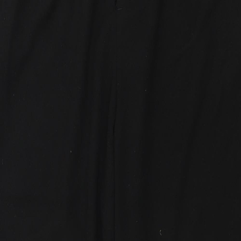 Womens UK Size 32 in Preworn Regular Fit  Black Trousers
