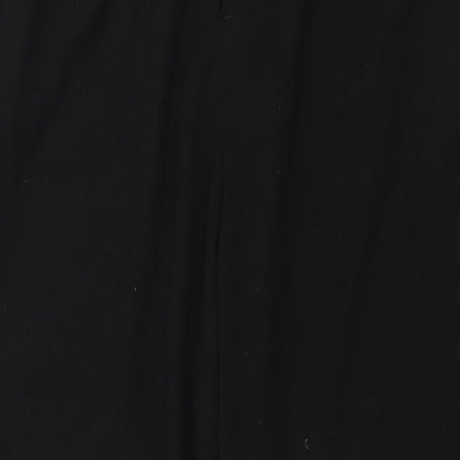 Womens UK Size 32 in Preworn Regular Fit  Black Trousers