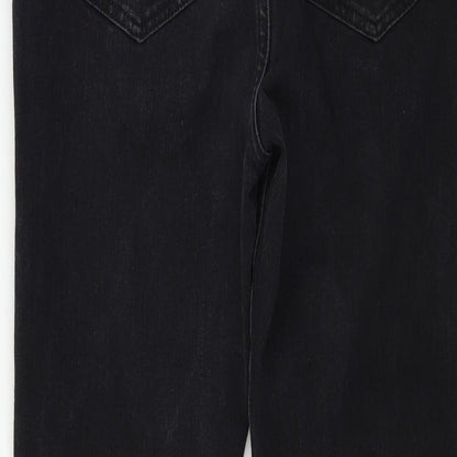 Womens UK Size 12 Marks and Spencer Regular Fit Skinny Black Jeans