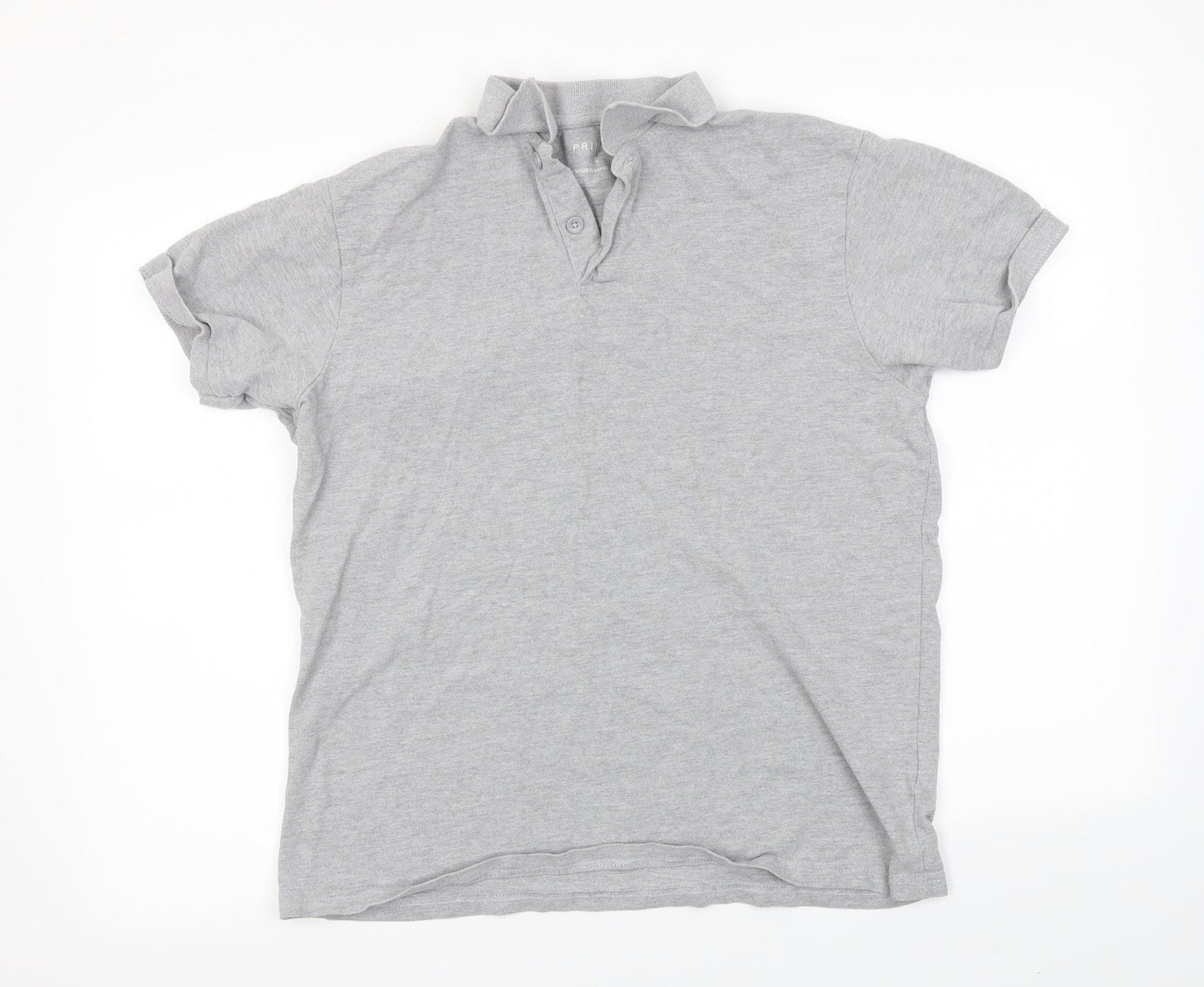 Primark Mens Grey    Polo Size L